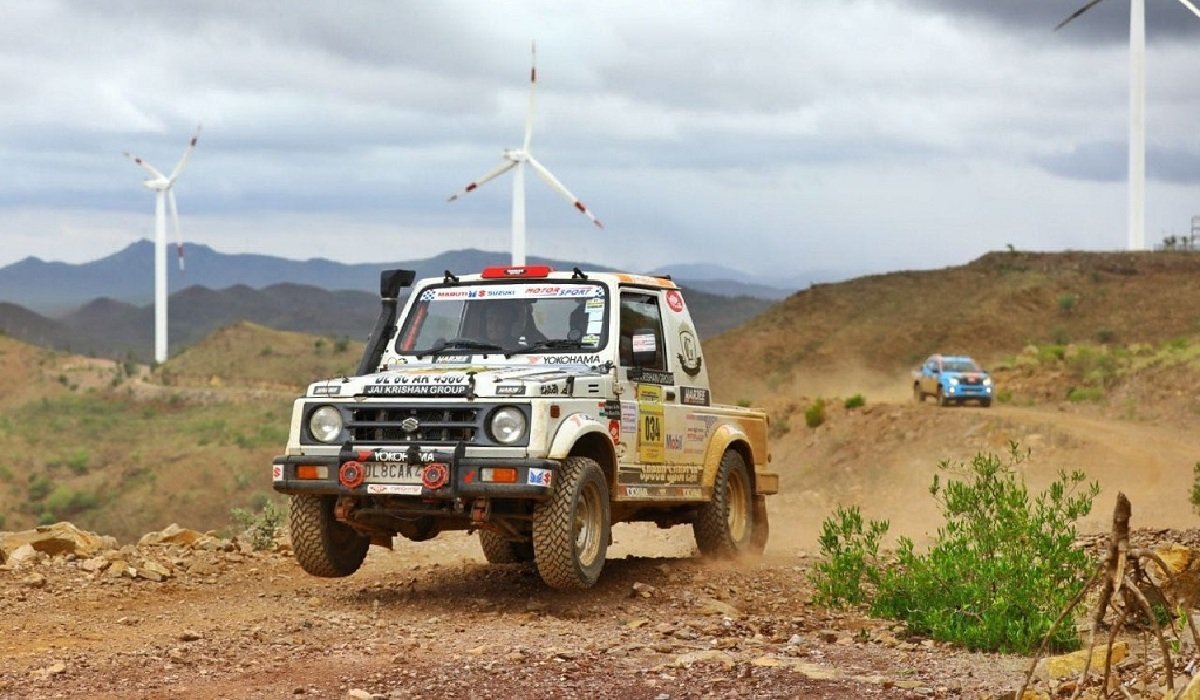 Old is Gold - Maruti Gypsy rally wallpaper