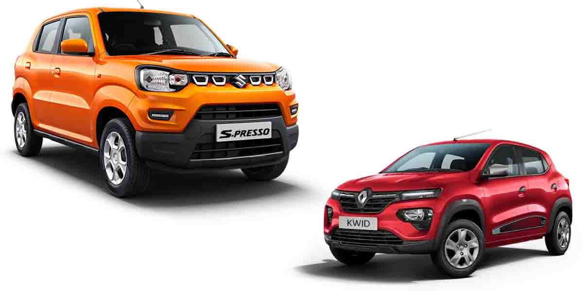 Best Automatic Cars in India under 5 Lakh - Maruti S-Presso to Renault Kwid