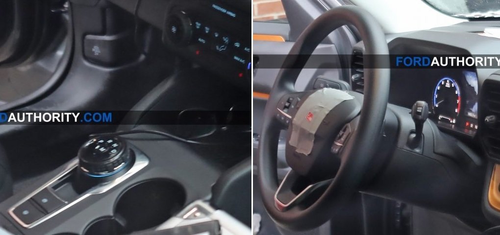 Ford Bronco Sport interior details spied