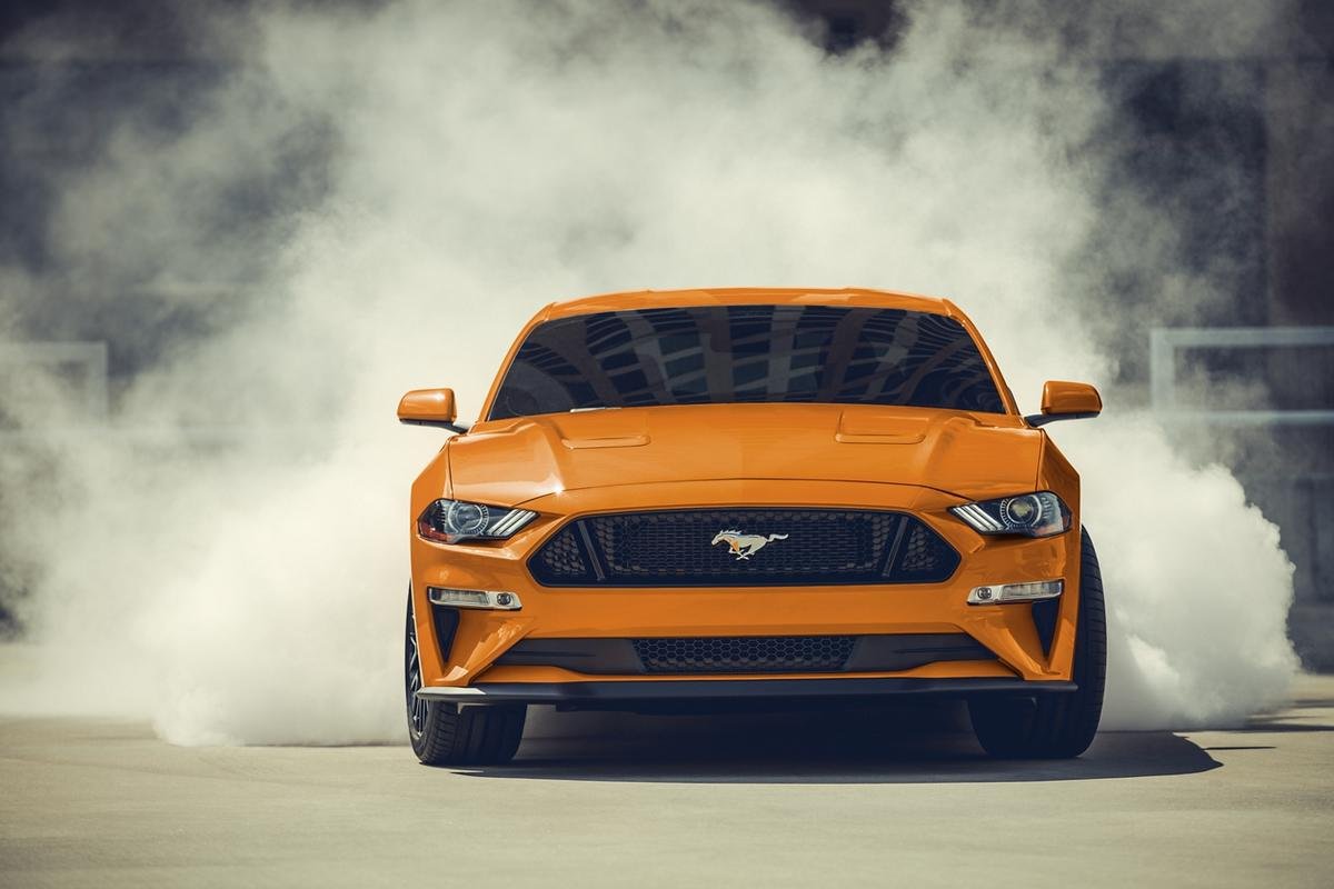 ford mustang exterior front angle images 1