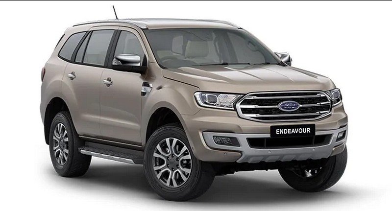 Ford Endeavour diffused silver