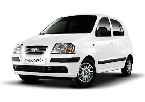 Hyundai Santro Xing  coral white