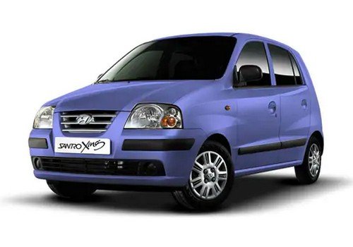 Hyundai Santro Xing twilight blue
