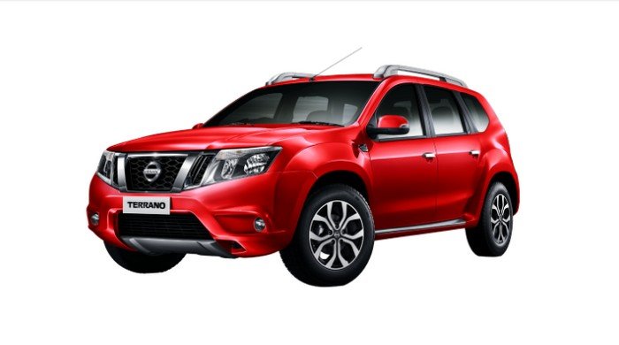 Nissan Terrano red fire