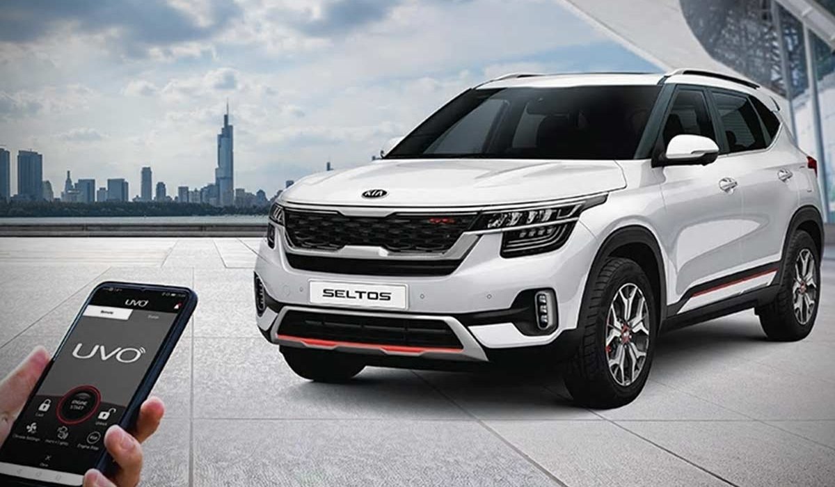 UVO connected car technology in Kia Telluride and Seltos
