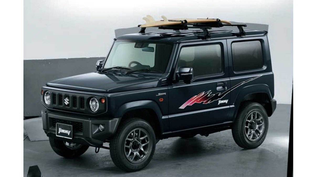 Suzuki Hits Nostalgia Hard By Introducing Retro-Themed Decals For Jimny
