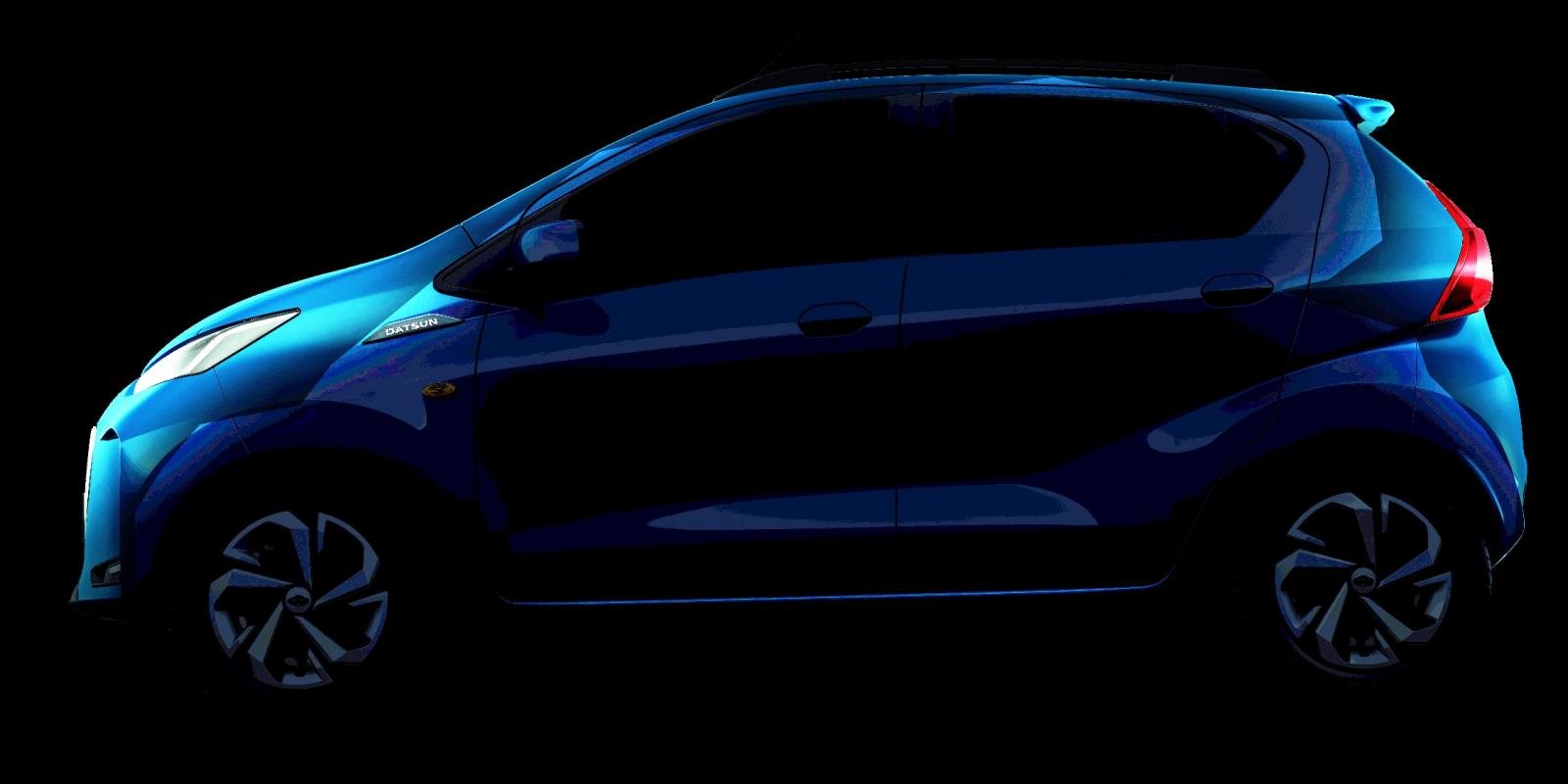 Datsun redi-GO facelift teaser image side profile