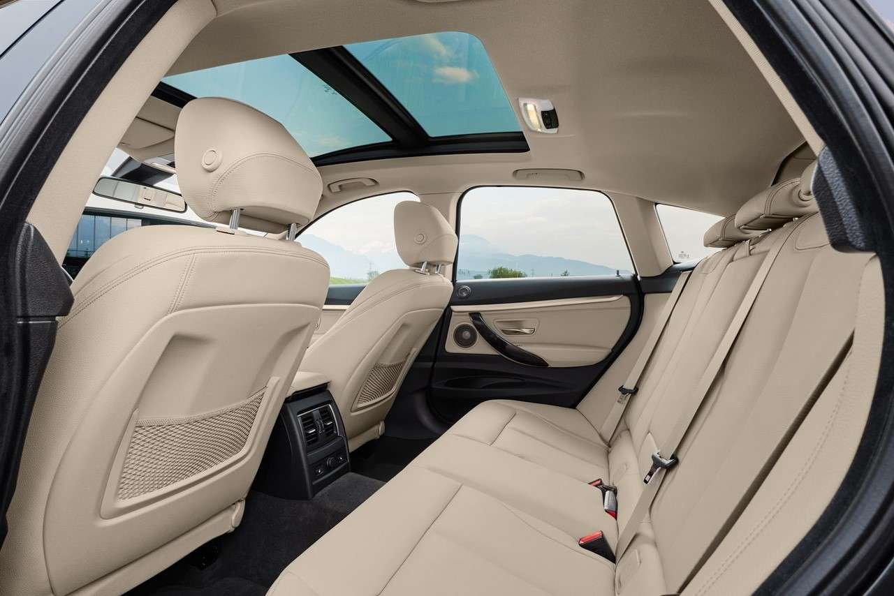 BMW 3 Series GT interior rear seat