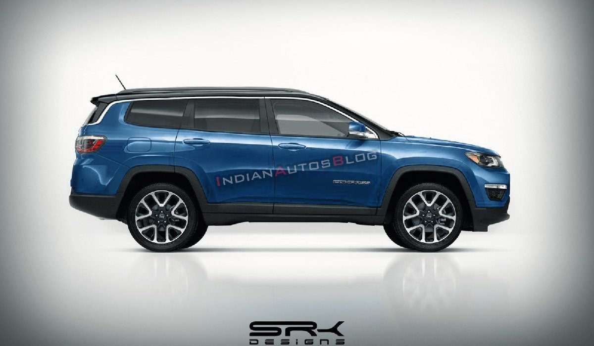 2021 Jeep Compass 7-seater (Grand Compass) rendered