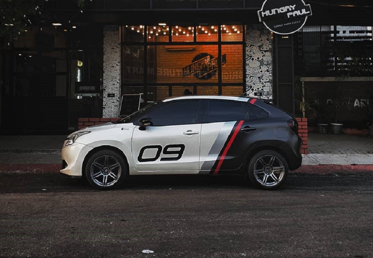 Crazily Wrapped Maruti Baleno Is The Best-Ever We Came Across