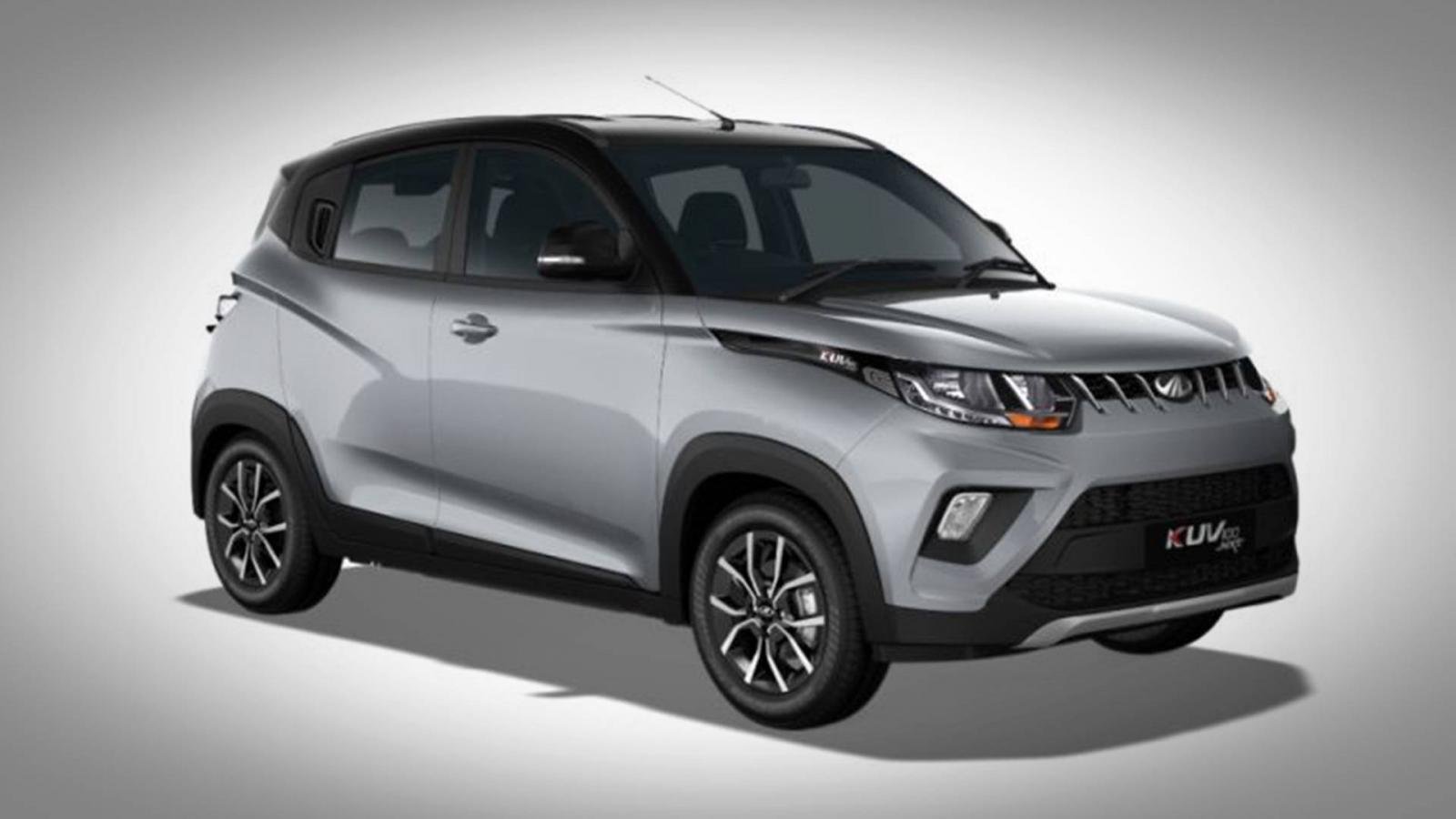 Mahindra KUV100 NXT metallic black