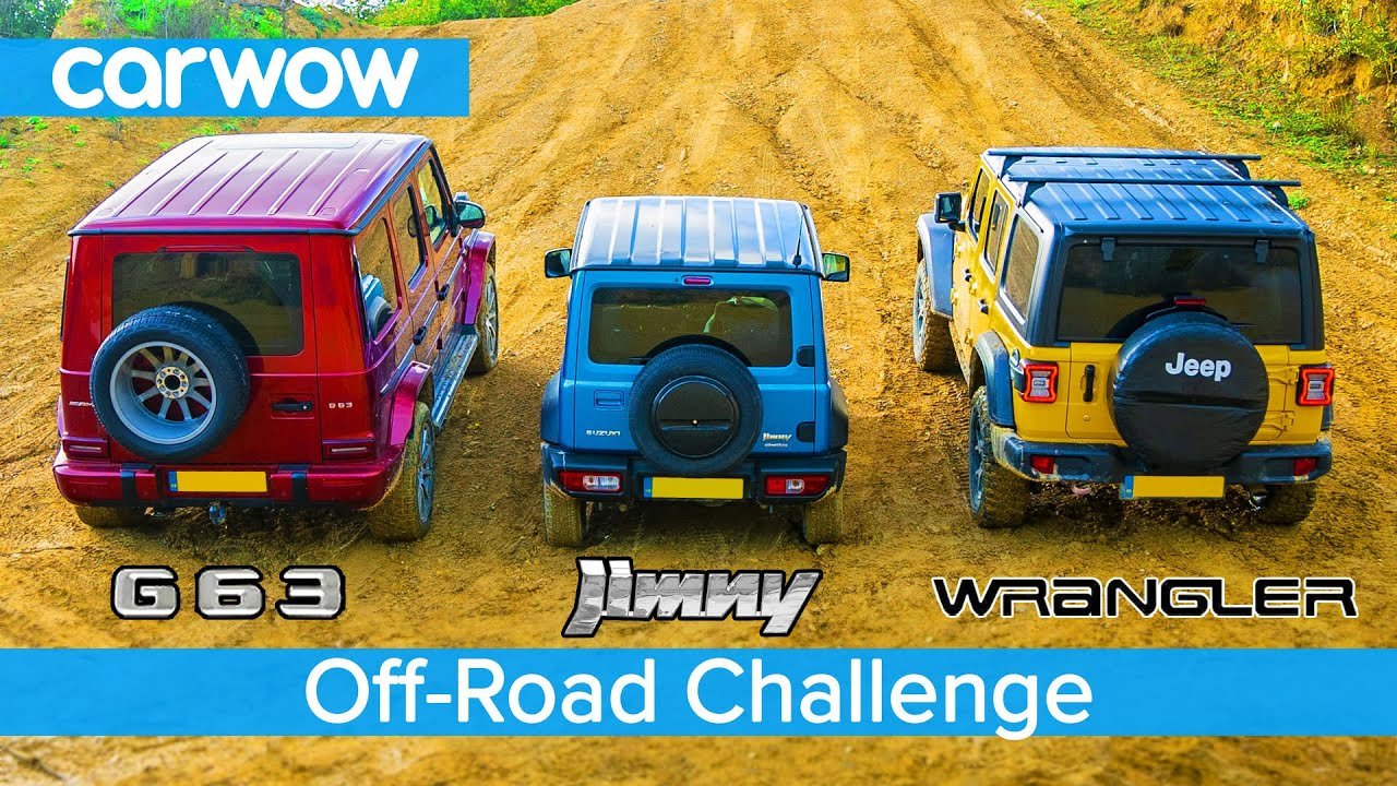 Is Suzuki Jimny a Better Offroader Than Mercedes G-63 AMG and Jeep Wrangler Rubicon? [VIDEO]