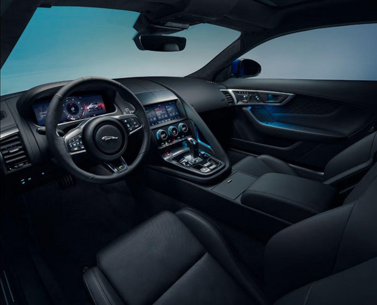 2020 jaguar f type interior dashboard