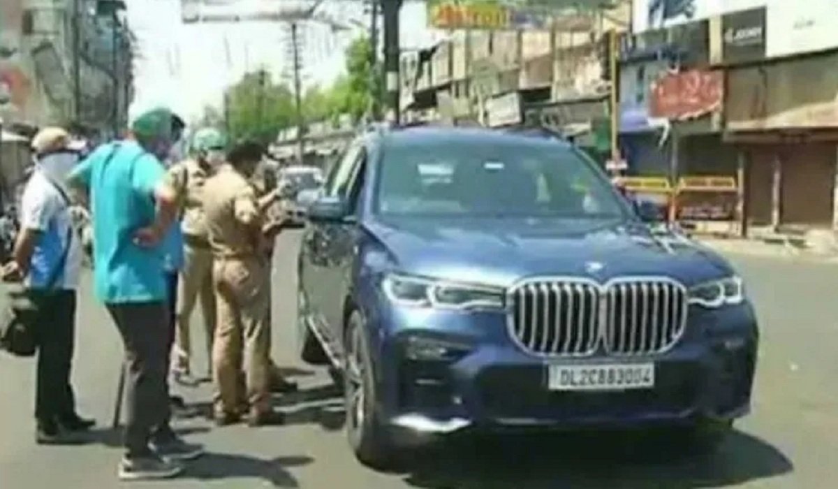 BMW X7 lockdown violator