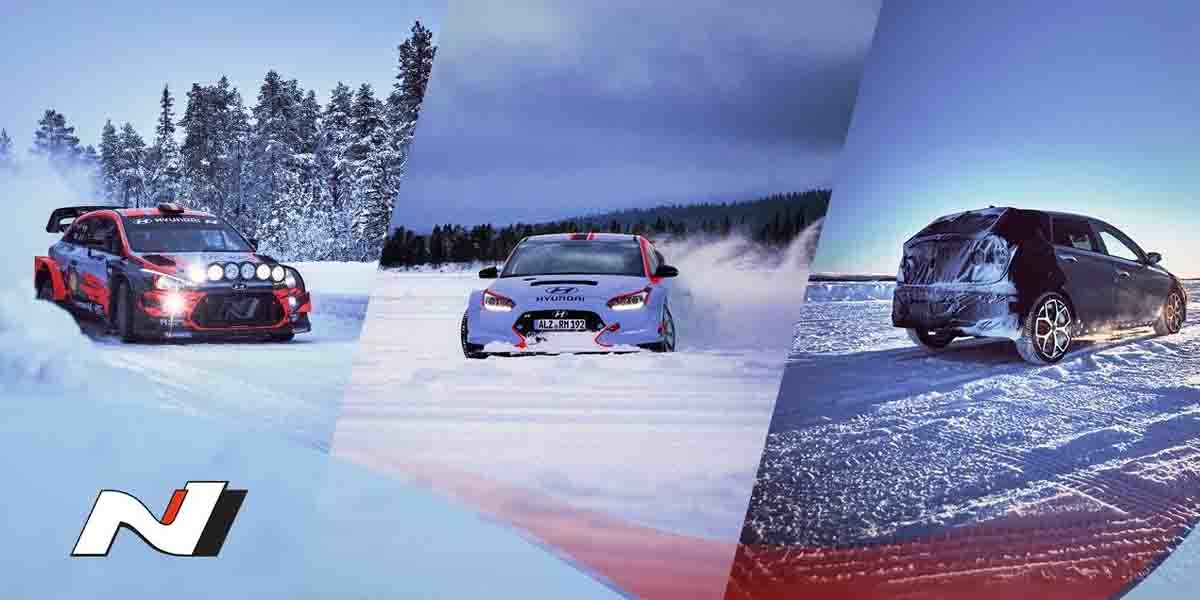 WRC Driver Tests 2020 Hyundai i20 N On A Frozen Lake