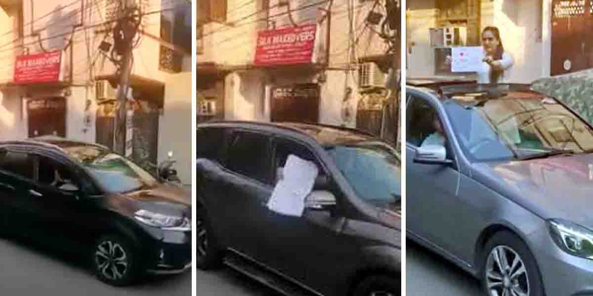 Relatives Find a Way to Mourn Demise of Beloved Using XUV500, E-Class, Amaze, Other Cars – Video