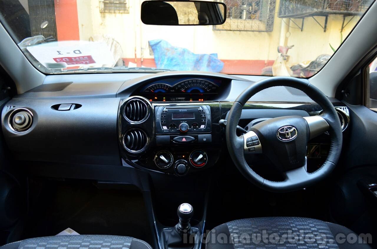 Toyota Etios Cross interior dashboard