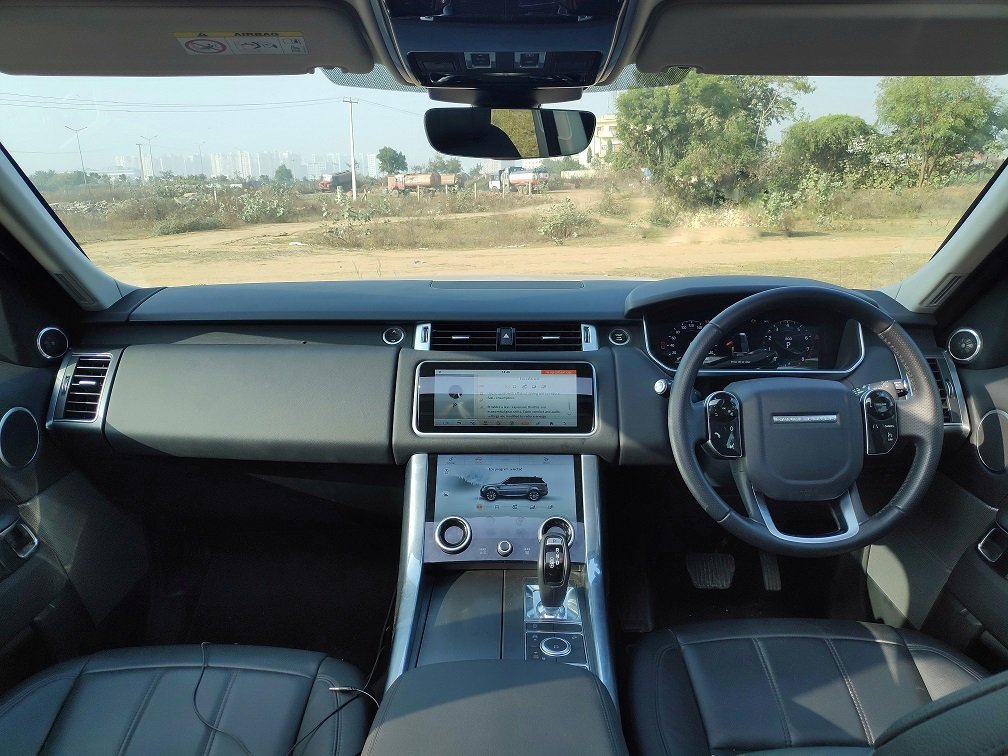 Range Rove Sport interior full dashboard