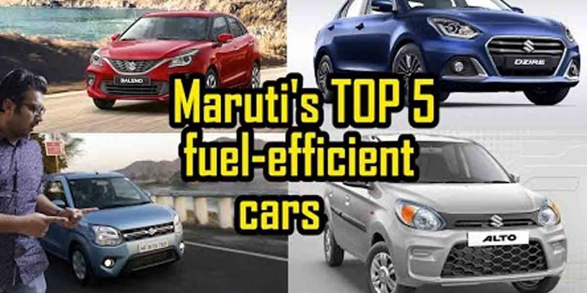 Best Fuel Efficient BS6 Maruti Suzuki Cars in India – From New Dzire AMT to S-Presso