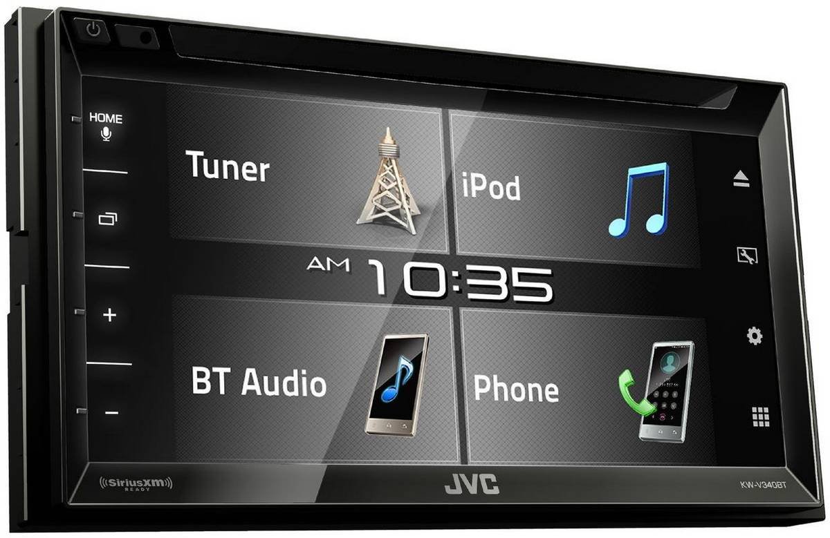 jvc kw v340bt car audio system