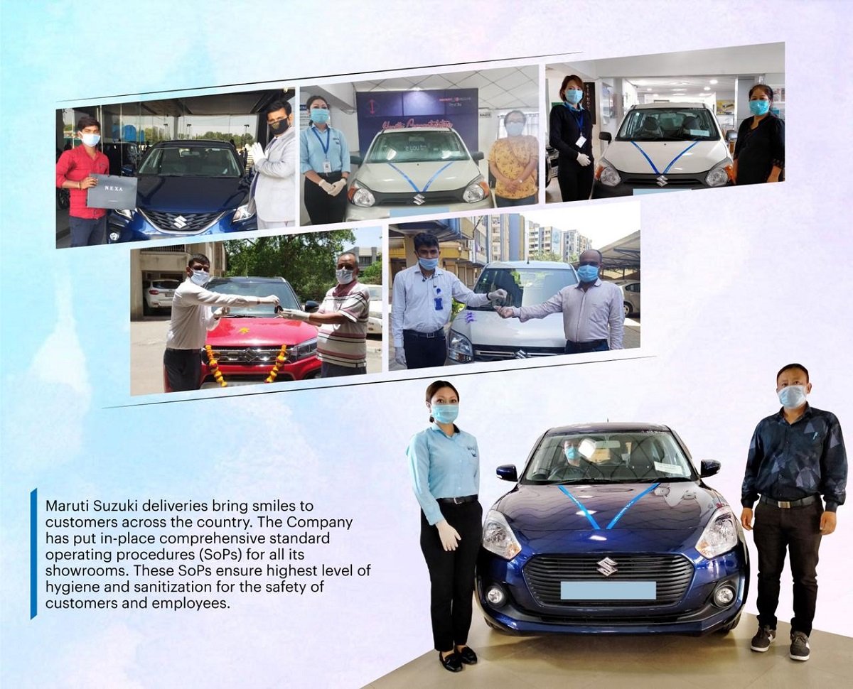 Maruti Delivers Record 5,000 Vehicles Amidst Nationwide Lockdown