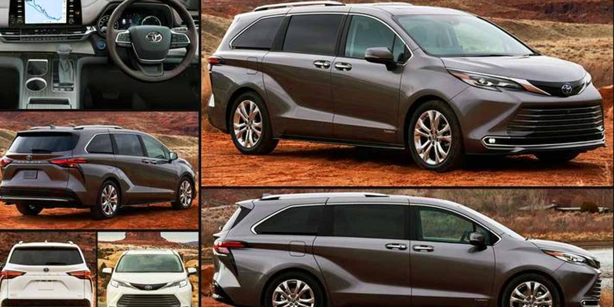 Upcoming 2021 Toyota Sienna Breaks Cover