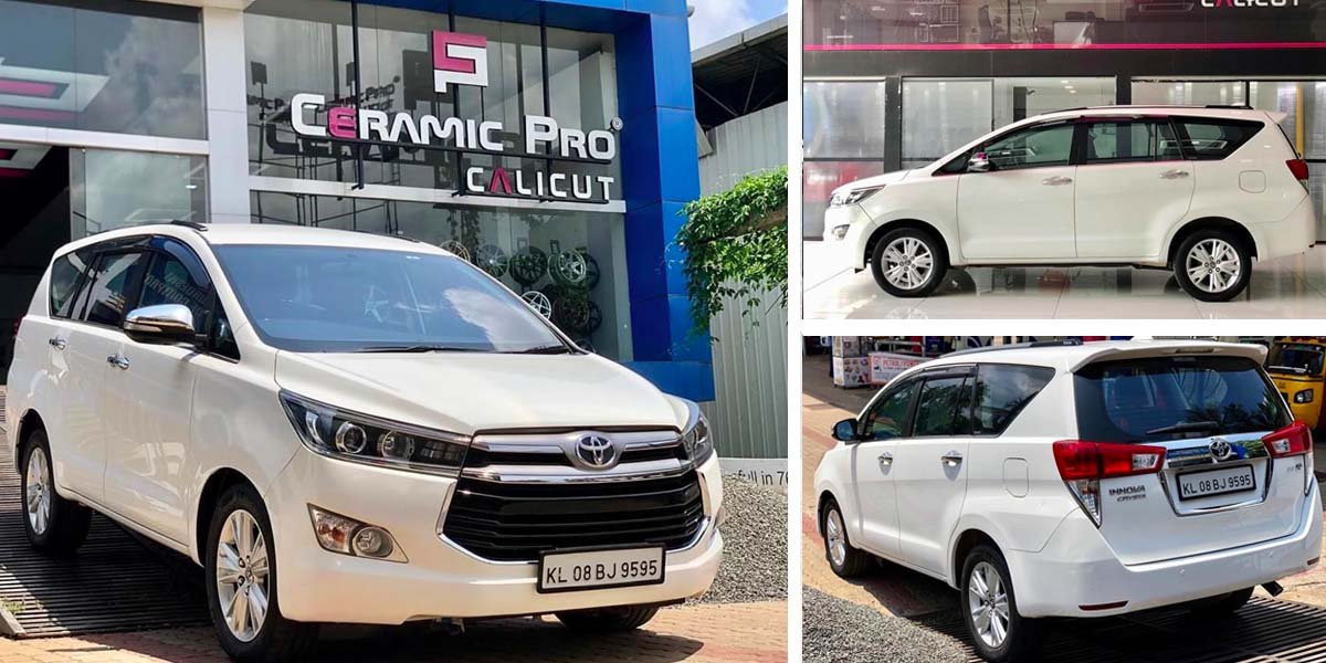 Here’s A Toyota Innova Crysta With Ceramics Coating - Benefits Explained