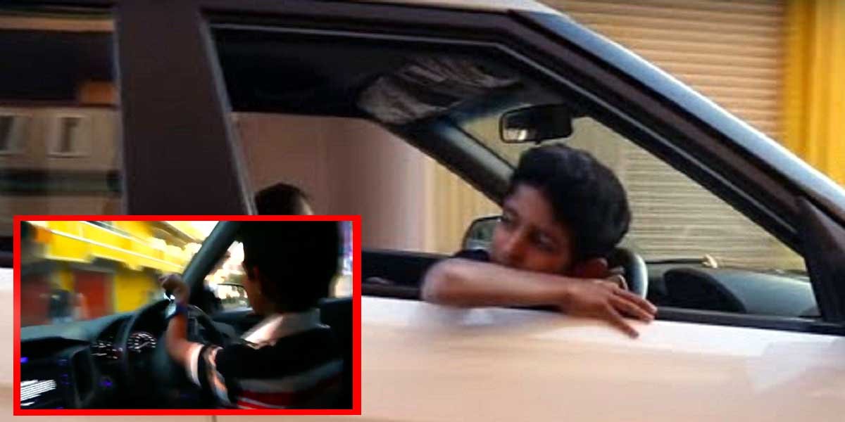 10-Year Old Drives A Hyundai Creta, Illegality Caught On Camera