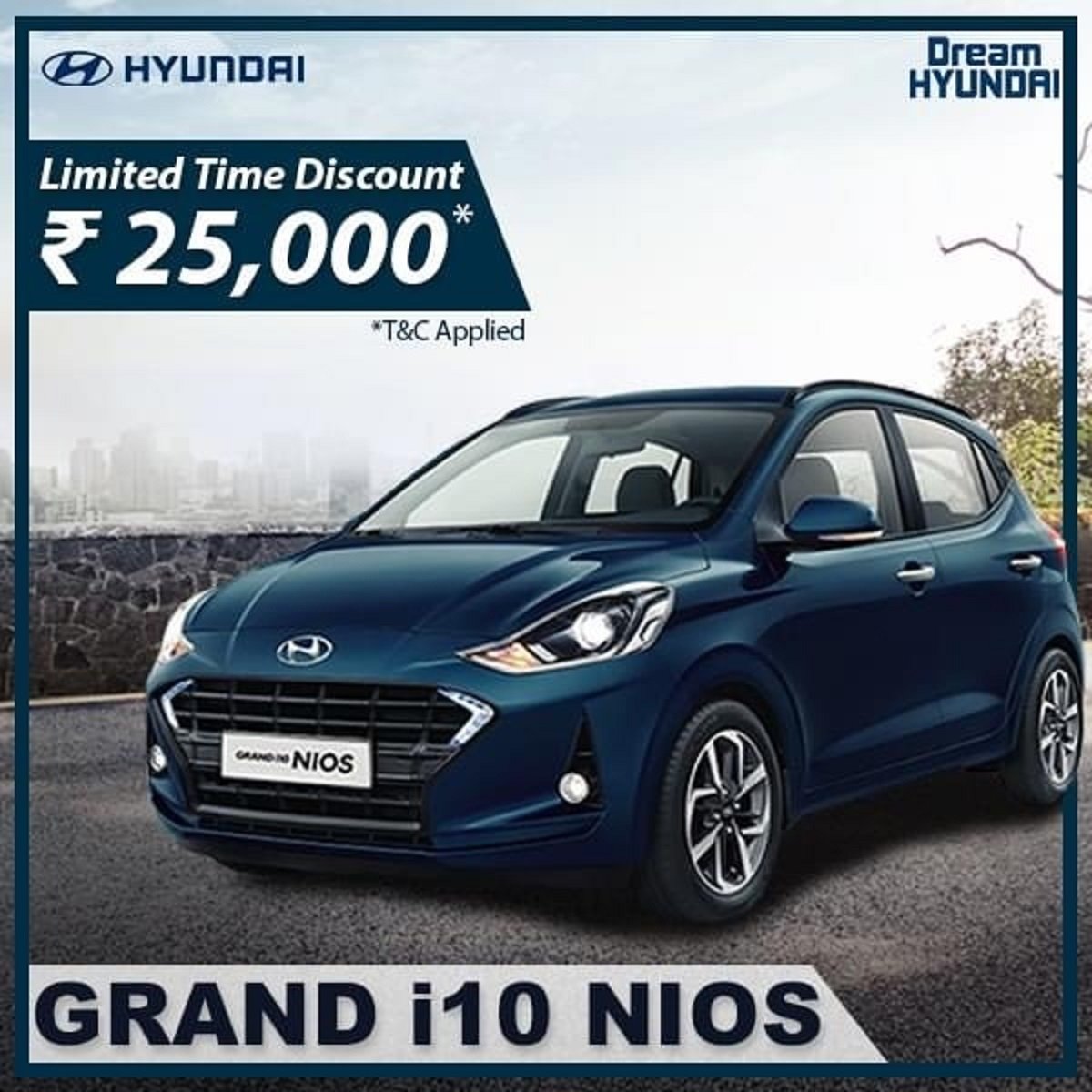 Hyundai Offering Discounts Of Upto Rs. 25,000 On Grand i10 Nios