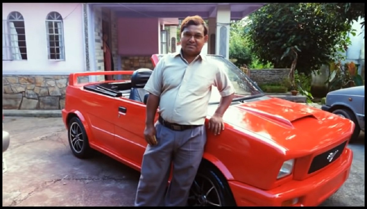 This Modified Maruti 800 Gets Soft Top Convertible Treatment