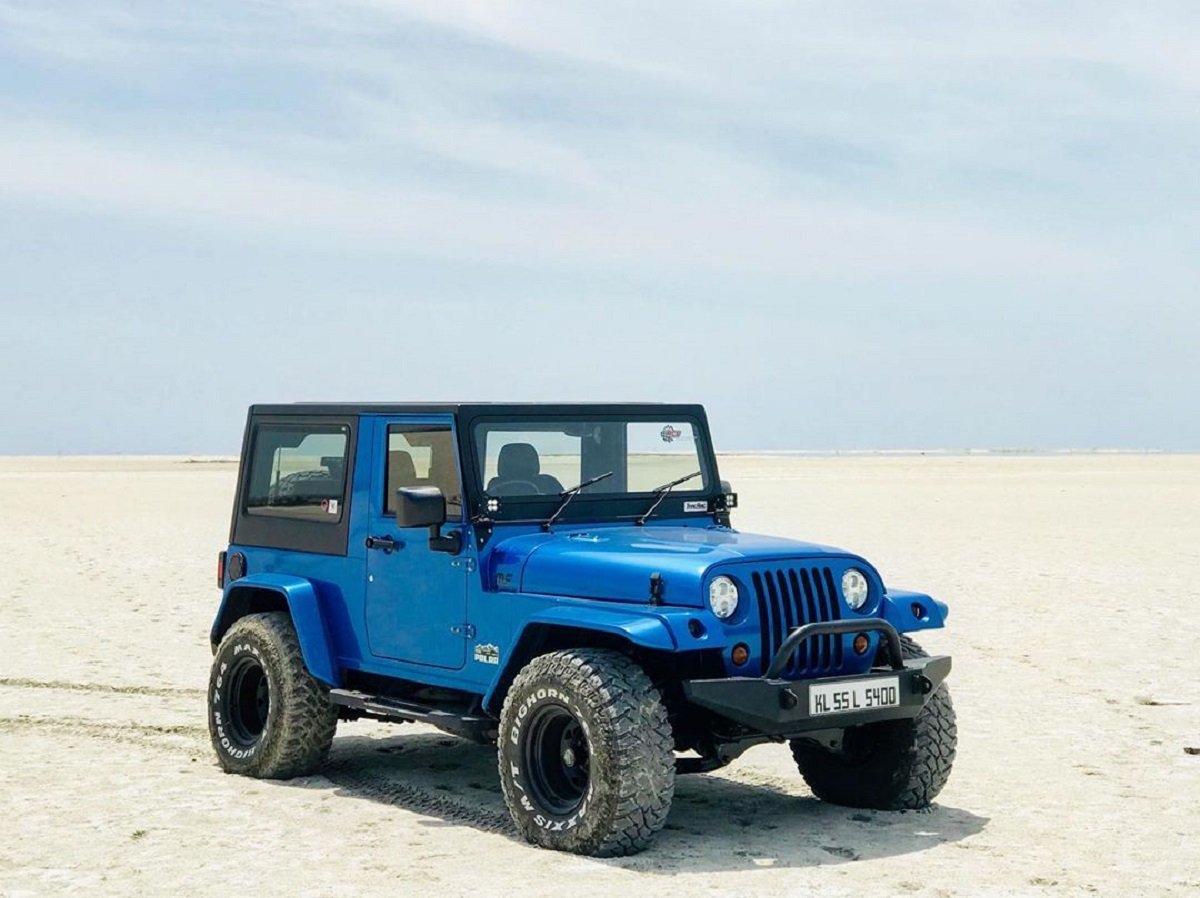 BlueBull, A Modified Mahindra Thar That Nicely Imitates The Jeep Wrangler