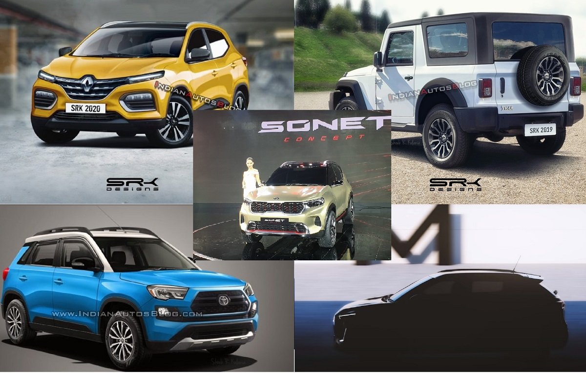 Kia Sonet to Renault HBC - Upcoming Compact SUVs in Coming Months
