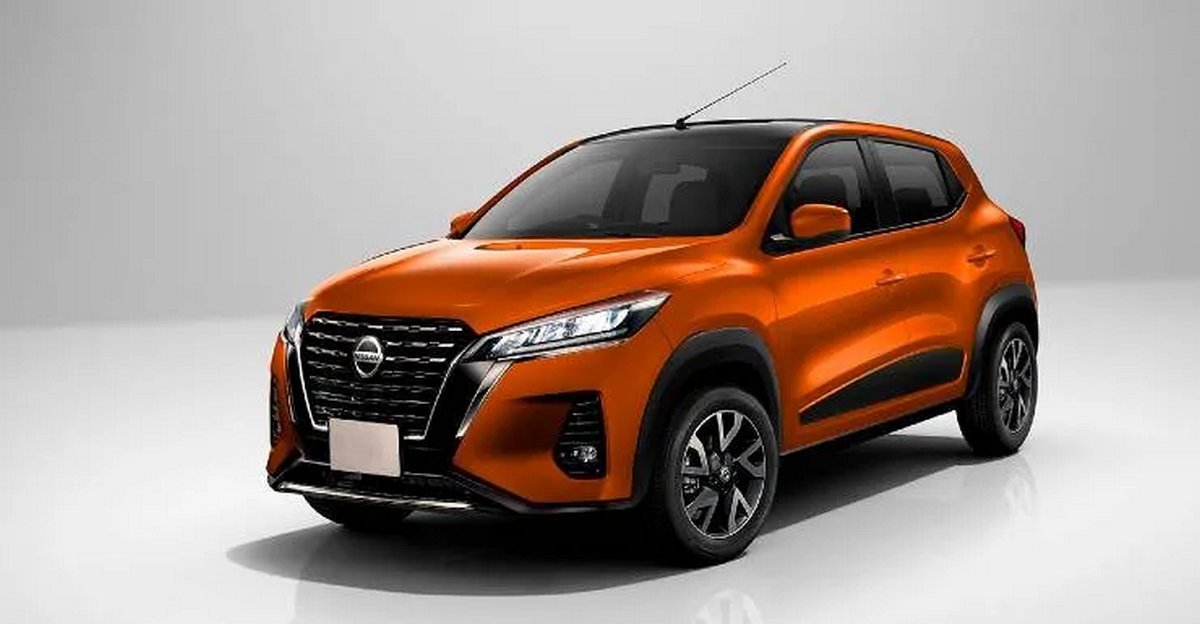 Nissan Magnite Compact SUV Front-side-look-of-the-SUV