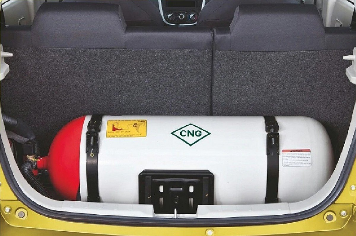disadvantages of the CNG cars cng tank cargo space