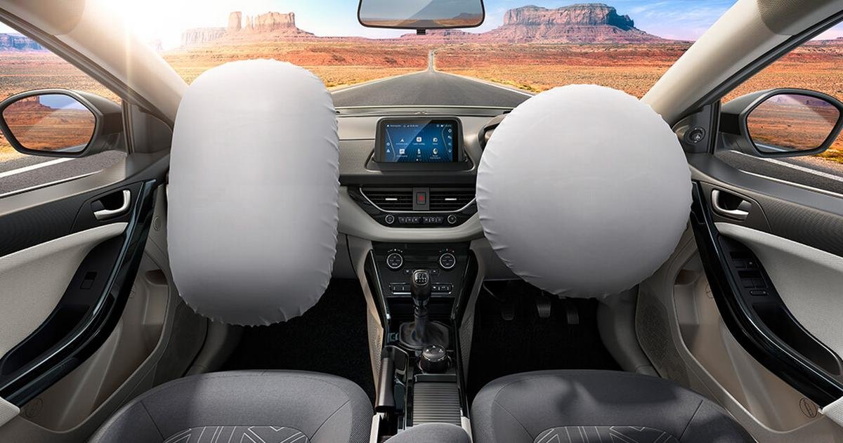 2020 tata nexon dual front airbags