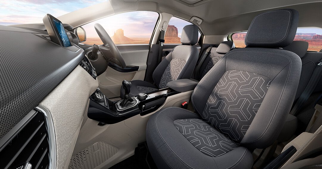2020 Tata Nexon interior front seat