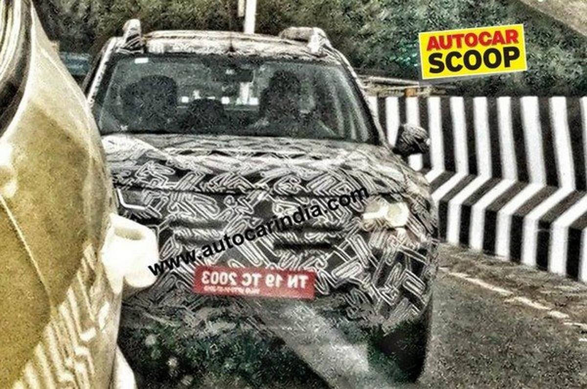 2020 Renault Duster spied front