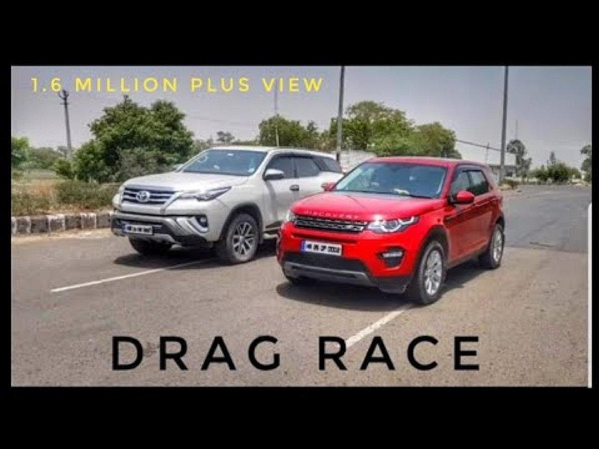 Toyota Fortuner Drag Races Land Rover Discovery Sport, Shocking Results [VIDEO]