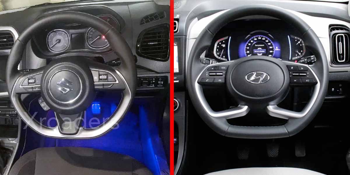 Maruti Vitara Brezza Gets Sporty Steering Wheel and Wireless Charger Like Hyundai Creta