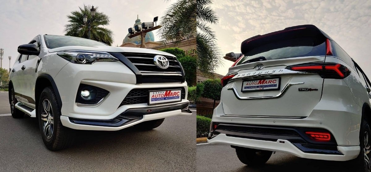 Toyota Fortuner Gets TRD Sportivo Body Kit, Looks Muscular