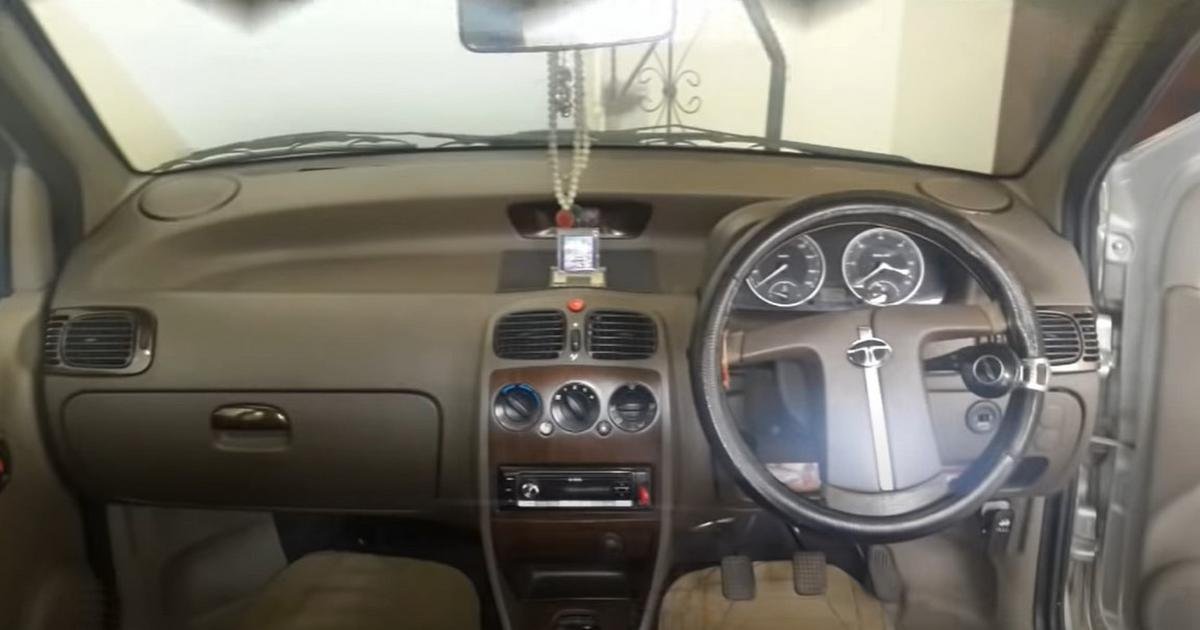 modified tata indigo interior dashboard