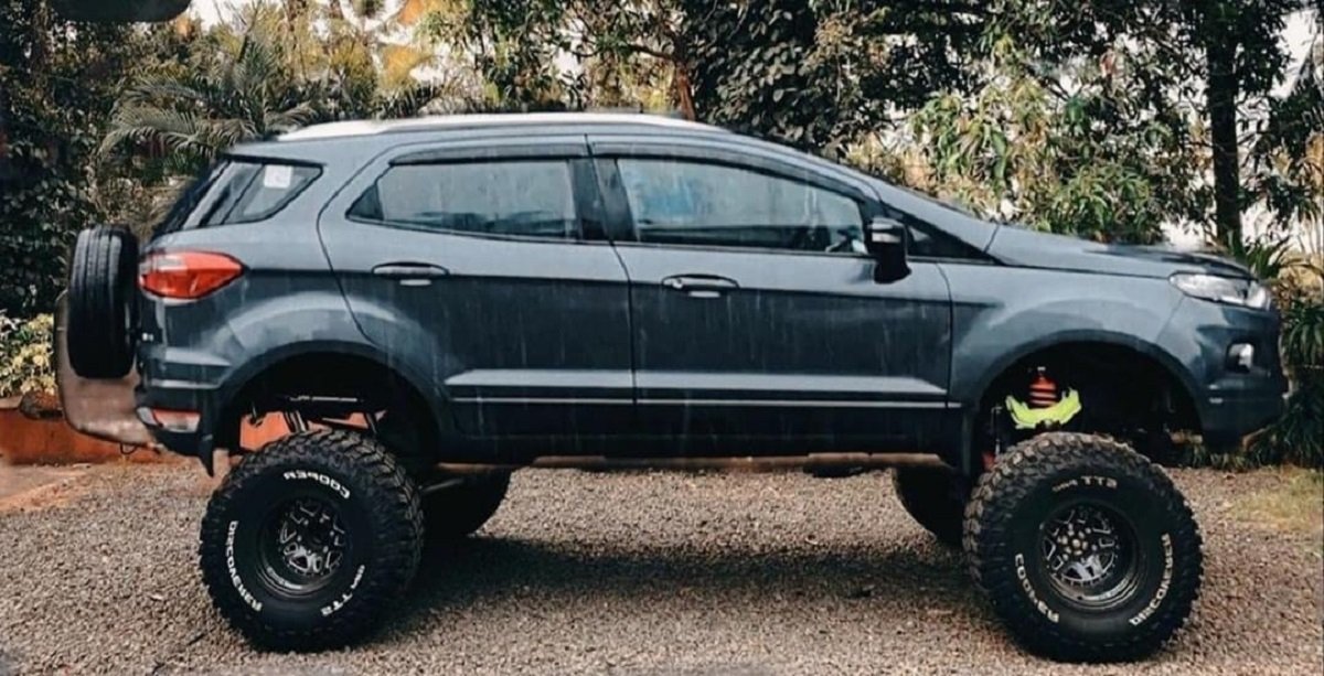 How About A Ford EcoSport With Monster Truck Underpinnings?