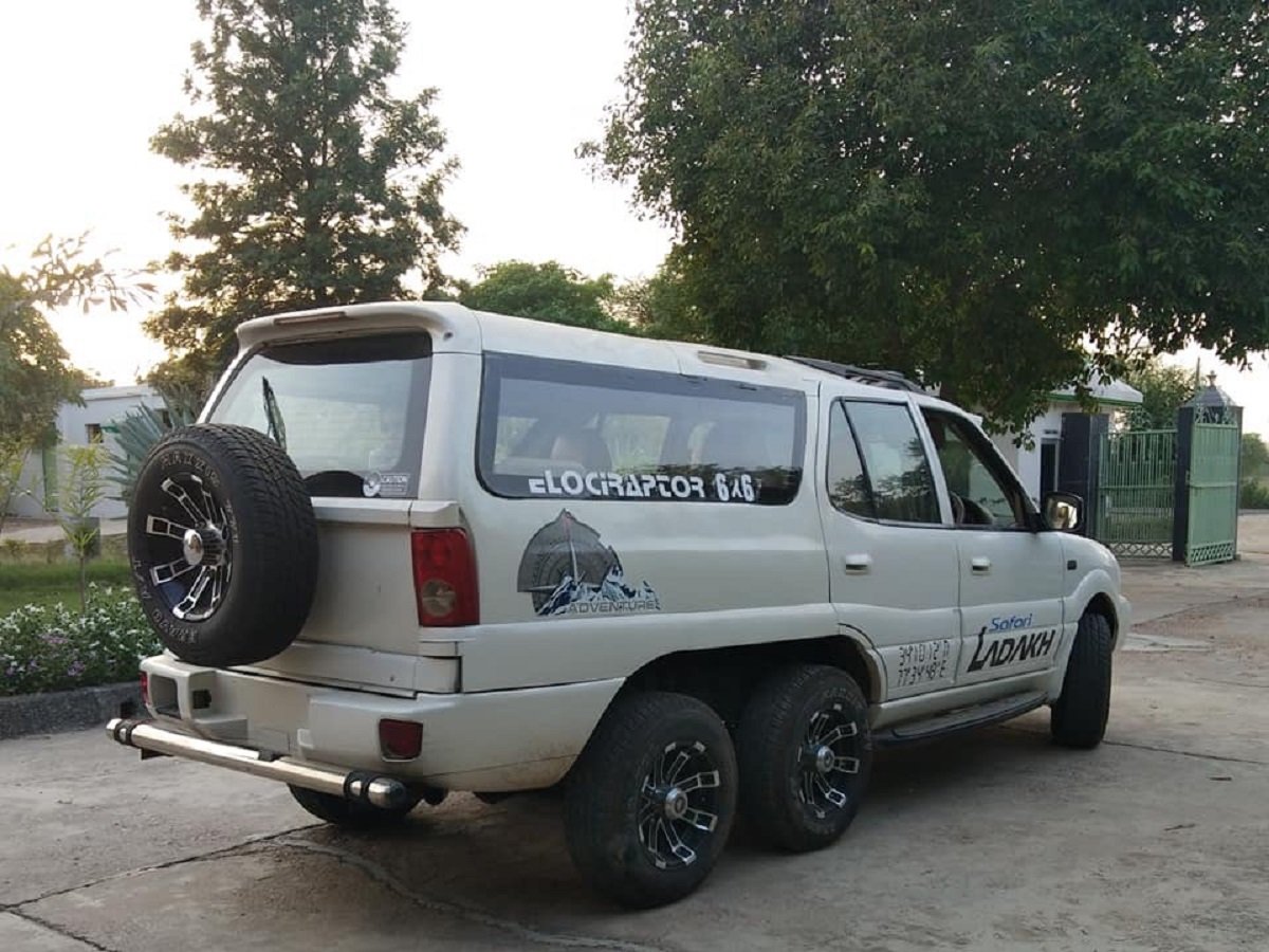 This Modified Tata Safari Dicor 6x6 Is The Only One Of Its Type