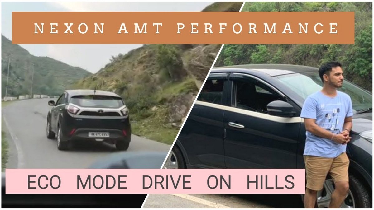 Tata Nexon AMT: Performance In Hills In Various Driving Modes