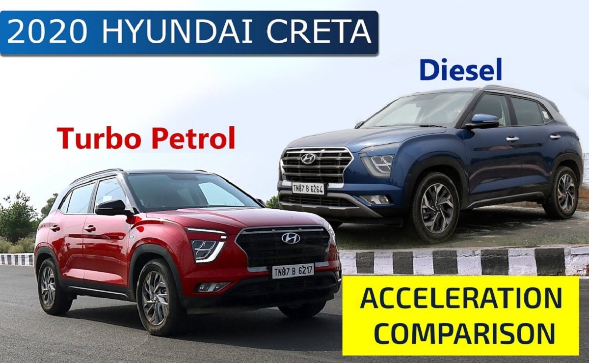 2020 Hyundai Creta 0-100 kmph Timings, 1.5L Diesel vs 1.4L Petrol [VIDEO]