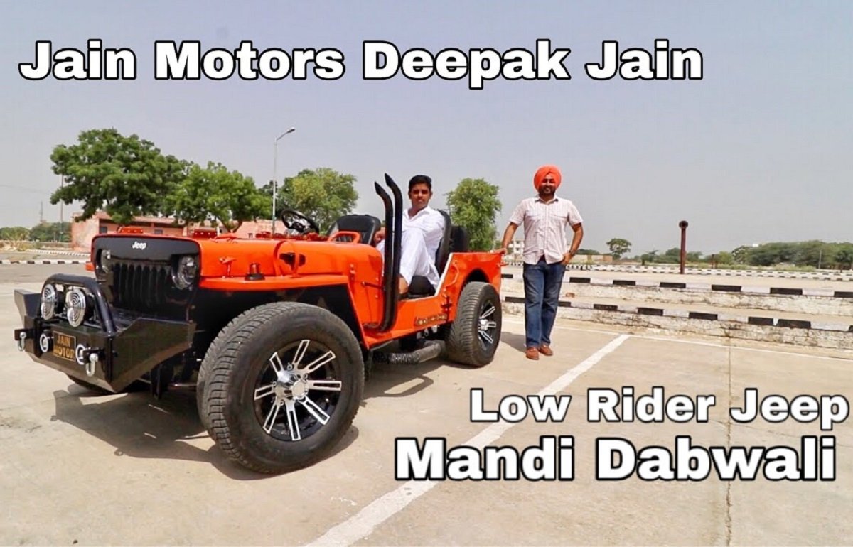 Modified Jeep With Wide Tyres Looks Outstanding, Gets Bolero’s Engine
