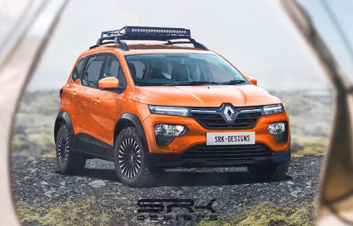 Renault Triber Adventure Edition Rendered With Brawny Body Kit & MT Tyres