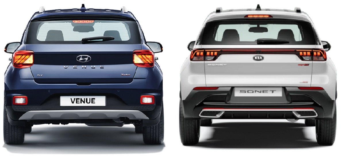 Kia Sonet vs Hyundai Venue, Design Comparison of Korean Twins