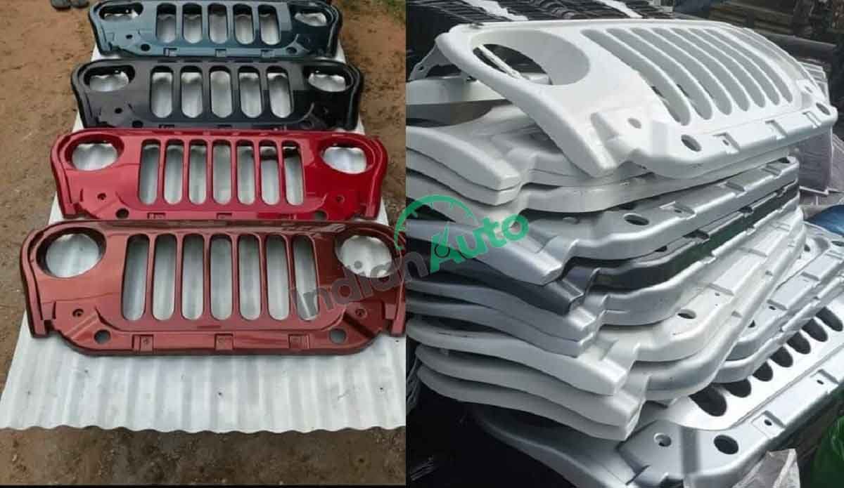 M&M Dealers Stock Up On Replica Jeep Grille for New Mahindra Thar