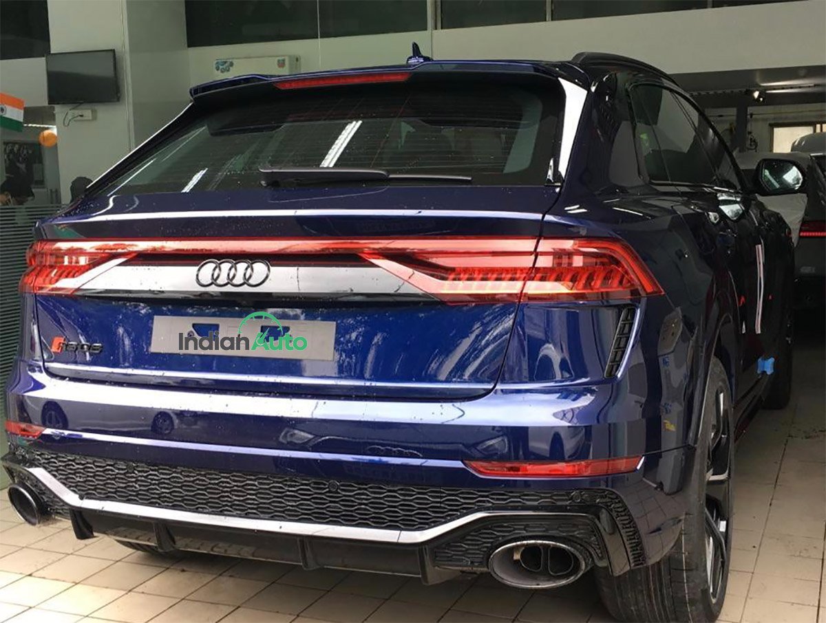 Audi RS Q8 Spotted At Dealership Ahead Of Its Launch This Month